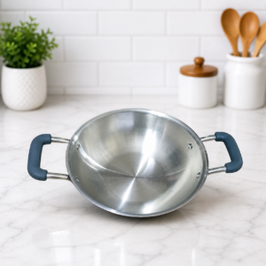 stainless steel kadai