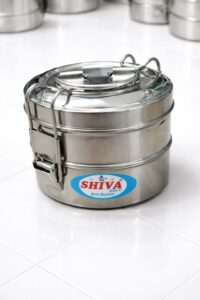 multi layer steel lunch box