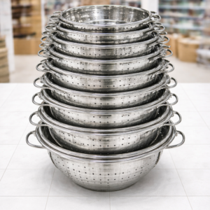 wholesale steel colander set