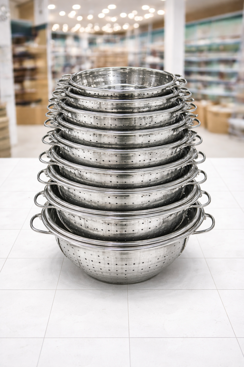 wholesale steel colander set wholesale steel colander set