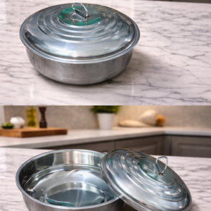 stainless steel casserole