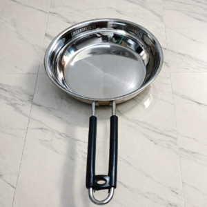 premium stainless steel fry pan