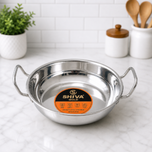 stainless steel kadhai